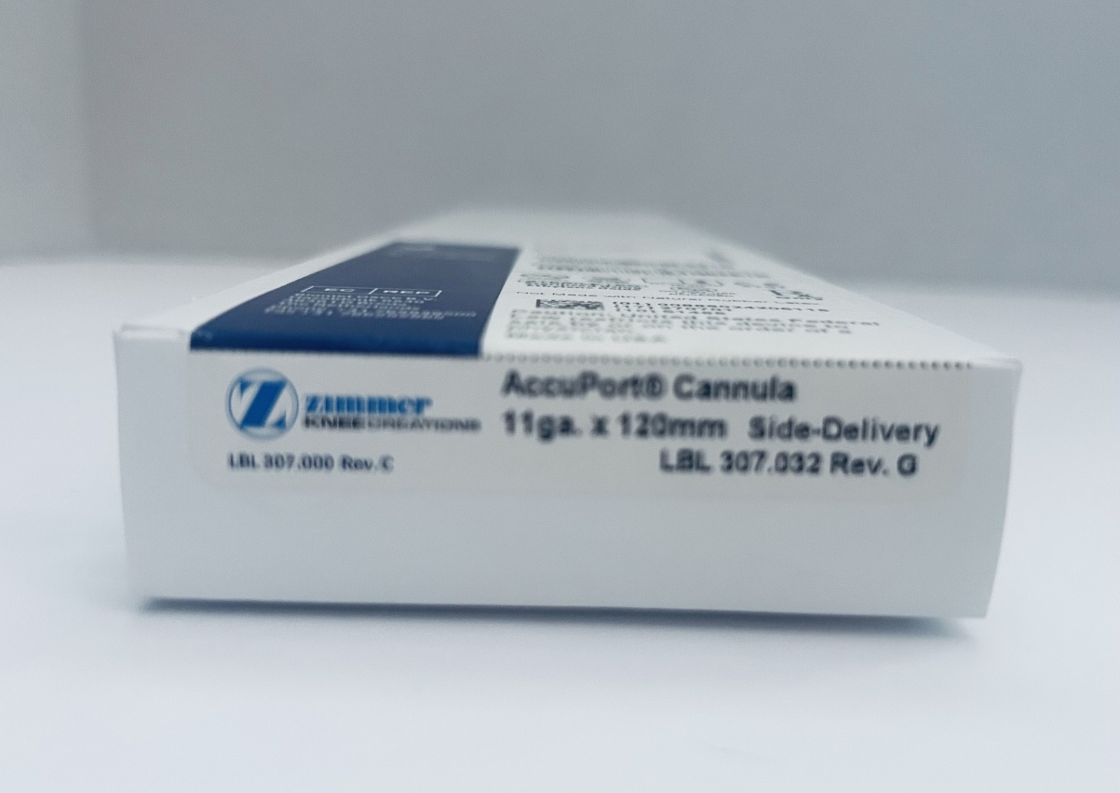 Zimmer AccuPort Cannula 307.032 11 Gauge x 120mm Sterile Exp 2027/07 NEW