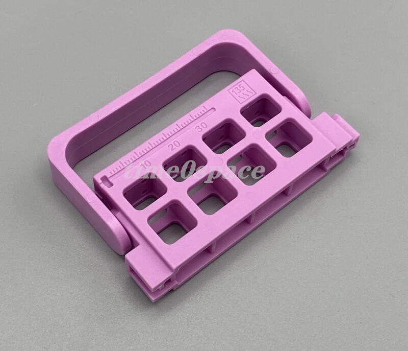 Dental Endo Files Block Holder Stand Autoclave Disinfection Box 8/16 Holes