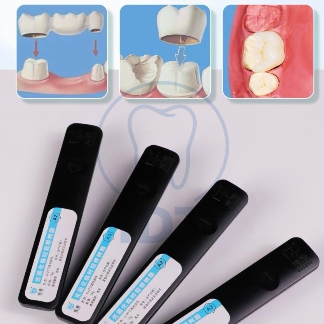 Guanya Light Cure Temporary Crown Resin, Dental Lab Composite
