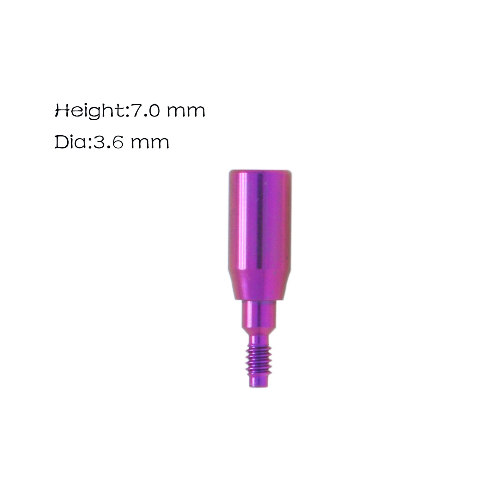 US Nobel Active Nobel Parallel CC Dental Healing Abutment Cap Compatible NP/RP