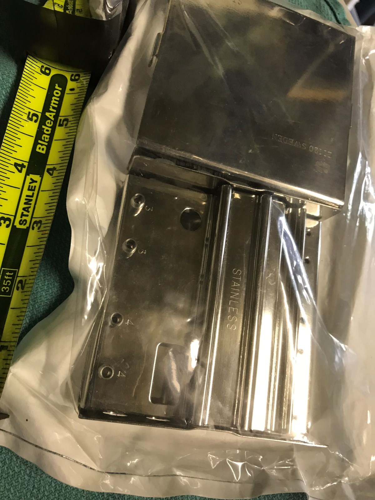 Branemark /Noble Dental Implant Case EI 120 Made in Sweden Stainless Steel