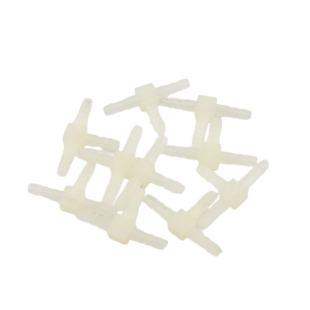 10 Pcs Dental Lab Fitting Connector Valve Water For Tube 3*3*5mm Instrument Tool