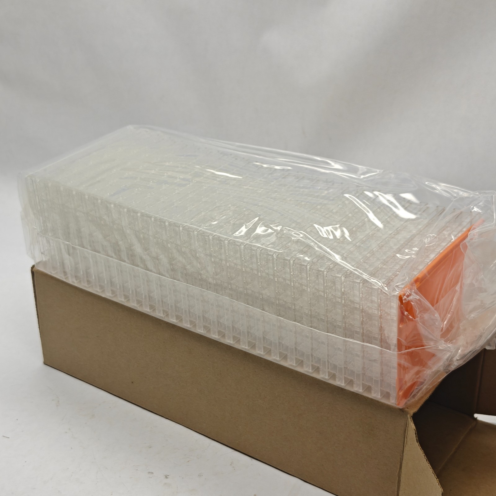 (25) CORNING COSTAR 96-Well Clear F-Bottom Half Area PS Assay Plate w/o Lid 3690