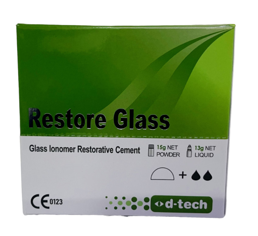D Tech Restore Glass Ionomer Restorative Dental Cement Fast Ship