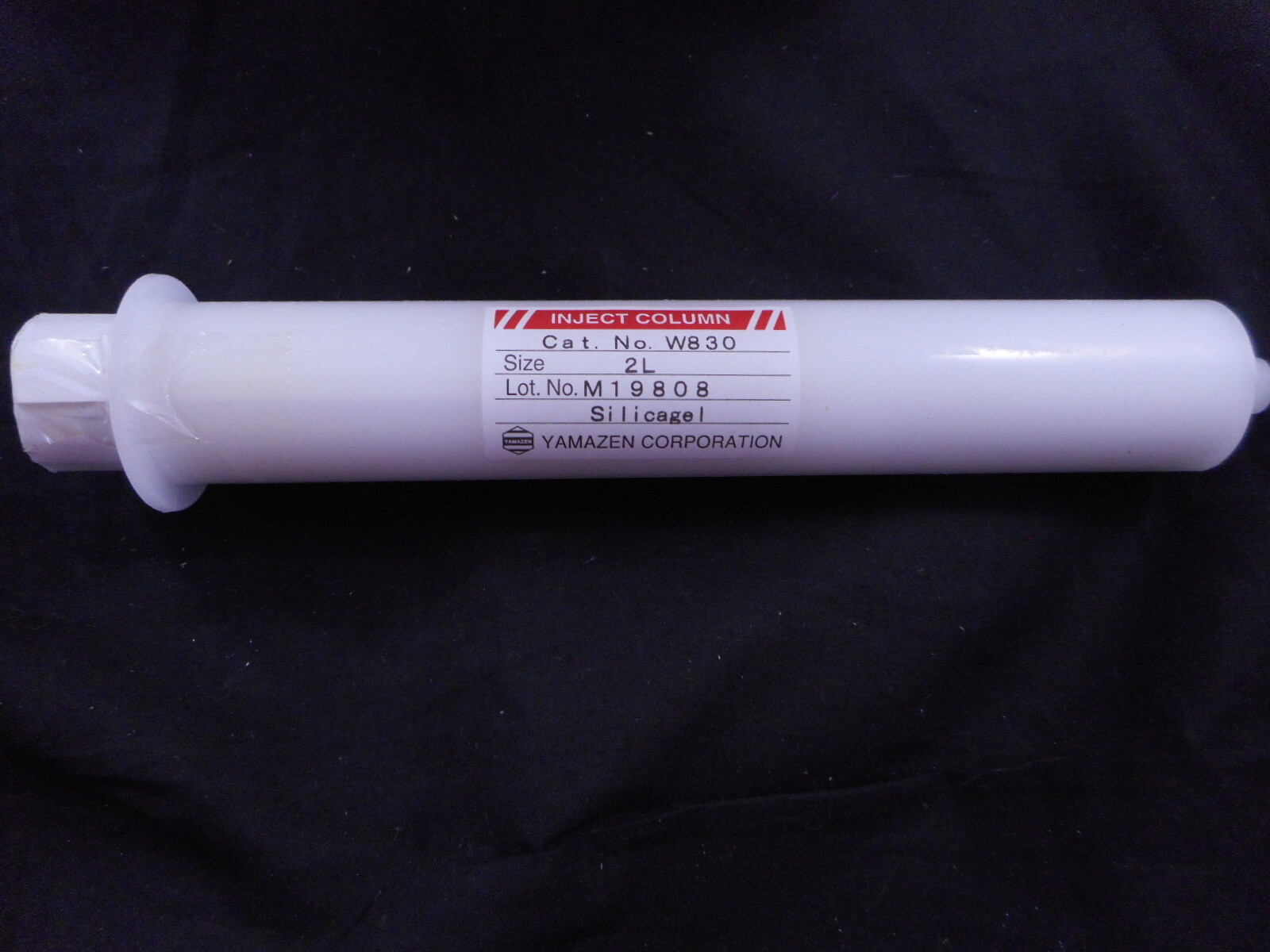YAMAZEN CO. 2S Inject Chromatography Column Silica Gel 13x31mm W825 9/Pack