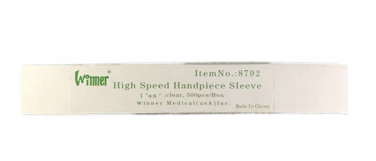 Winner Dental Disposable Law Speed/High Speed Handpiece Sleeves 500/Box