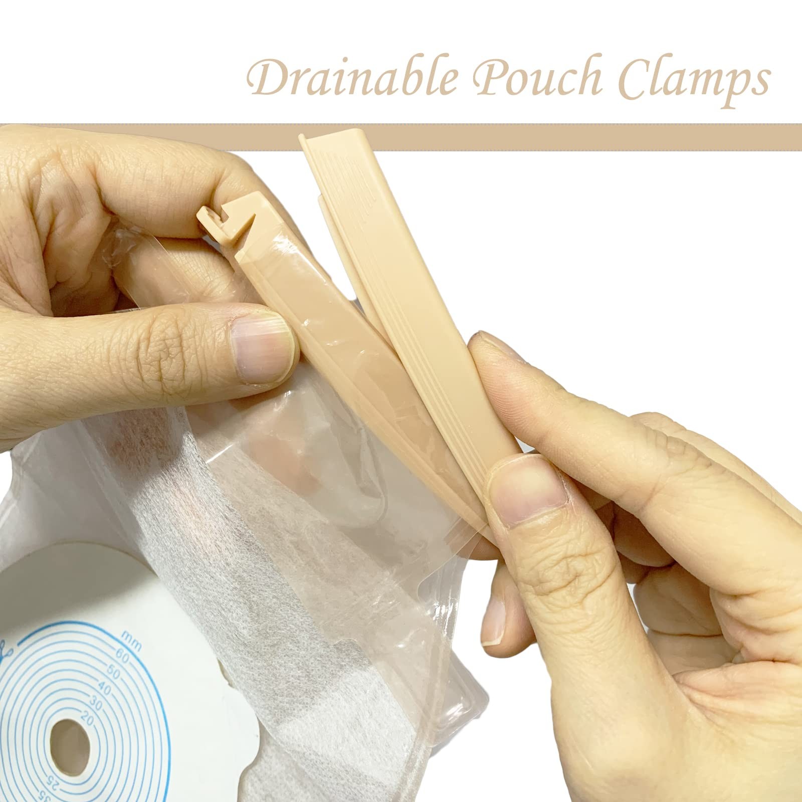 Universal Ostomy Bag Clip, Drainable Pouch Clamps, Tail Closure Surefit,…