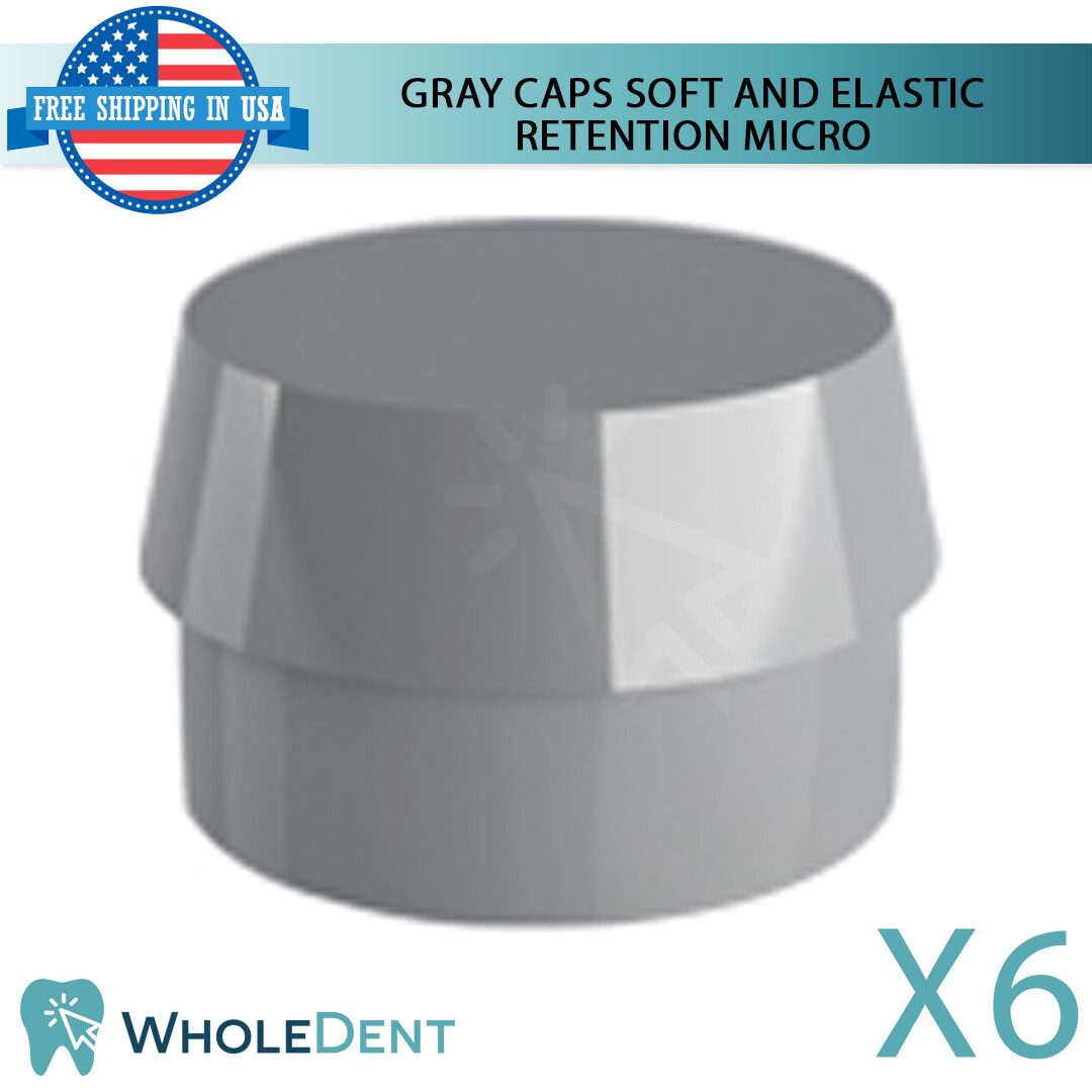 OT Micro Full Set Retentive Caps Silicone Overdenture Attachment Dental Implant