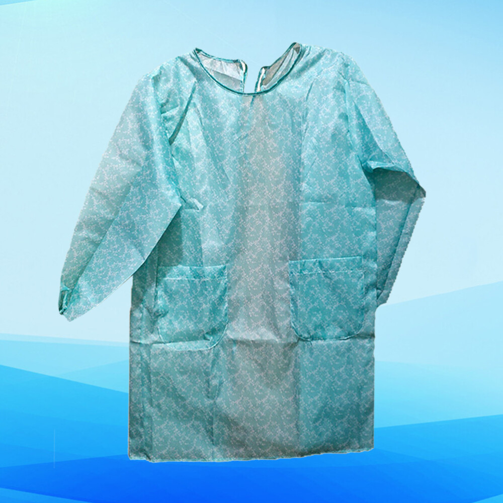 Smock Adult Long Sleeves Housework Hotel Apron with Household Waterproof Man