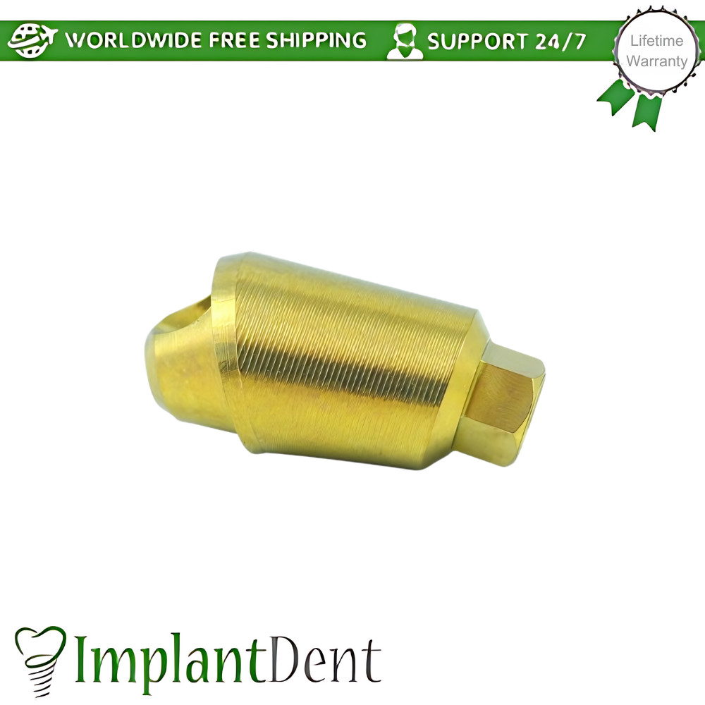 1x Dental Angulated Multi Unit Prosthetic 1.4mm 30° Int Hex Titanium Sleeve Set