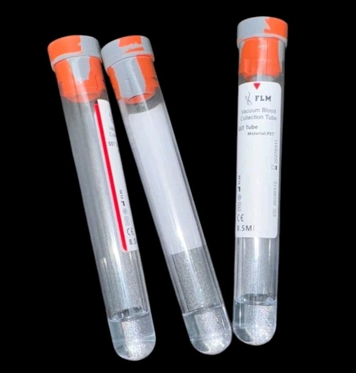 8.5ml Tiger Vacuum Blood Collection Tubes, SST Tube, LOT 8