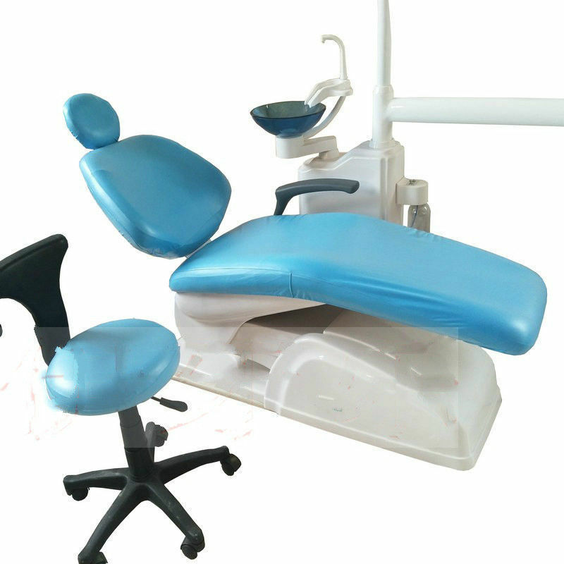 1Set Dental Unit Cover Cloth Dentist Chair Protector Sleeves PU Water Proof