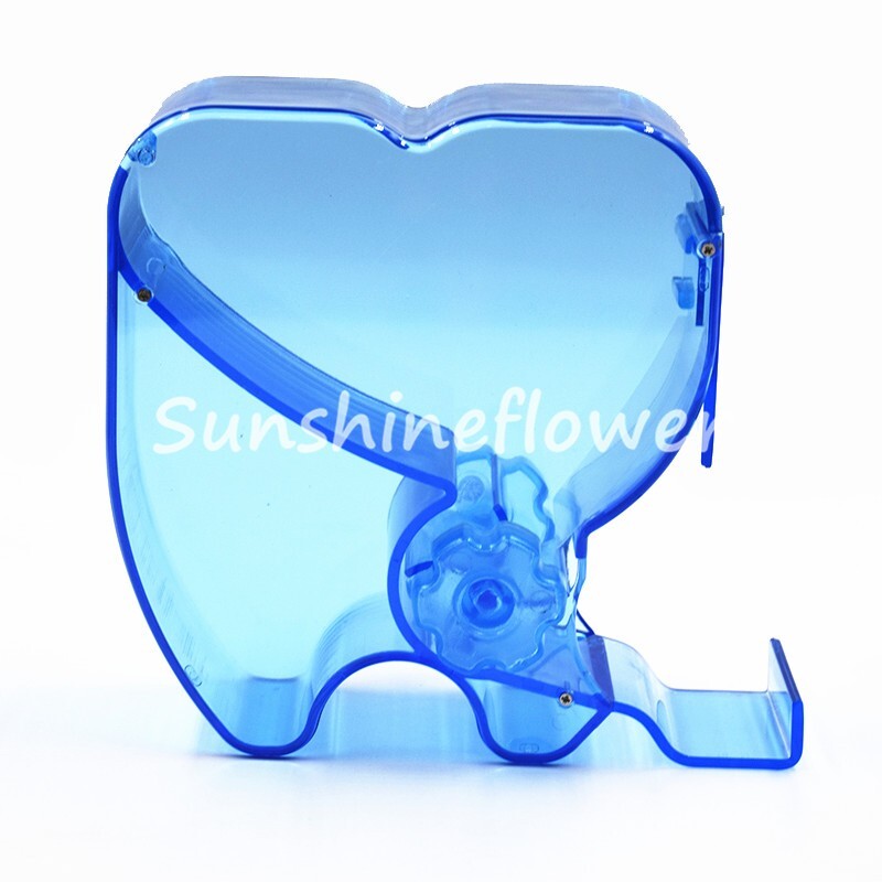 Dental Blue 135℃ Autoclavable Push Style Cotton Roll Roller Holder Molar Shaped