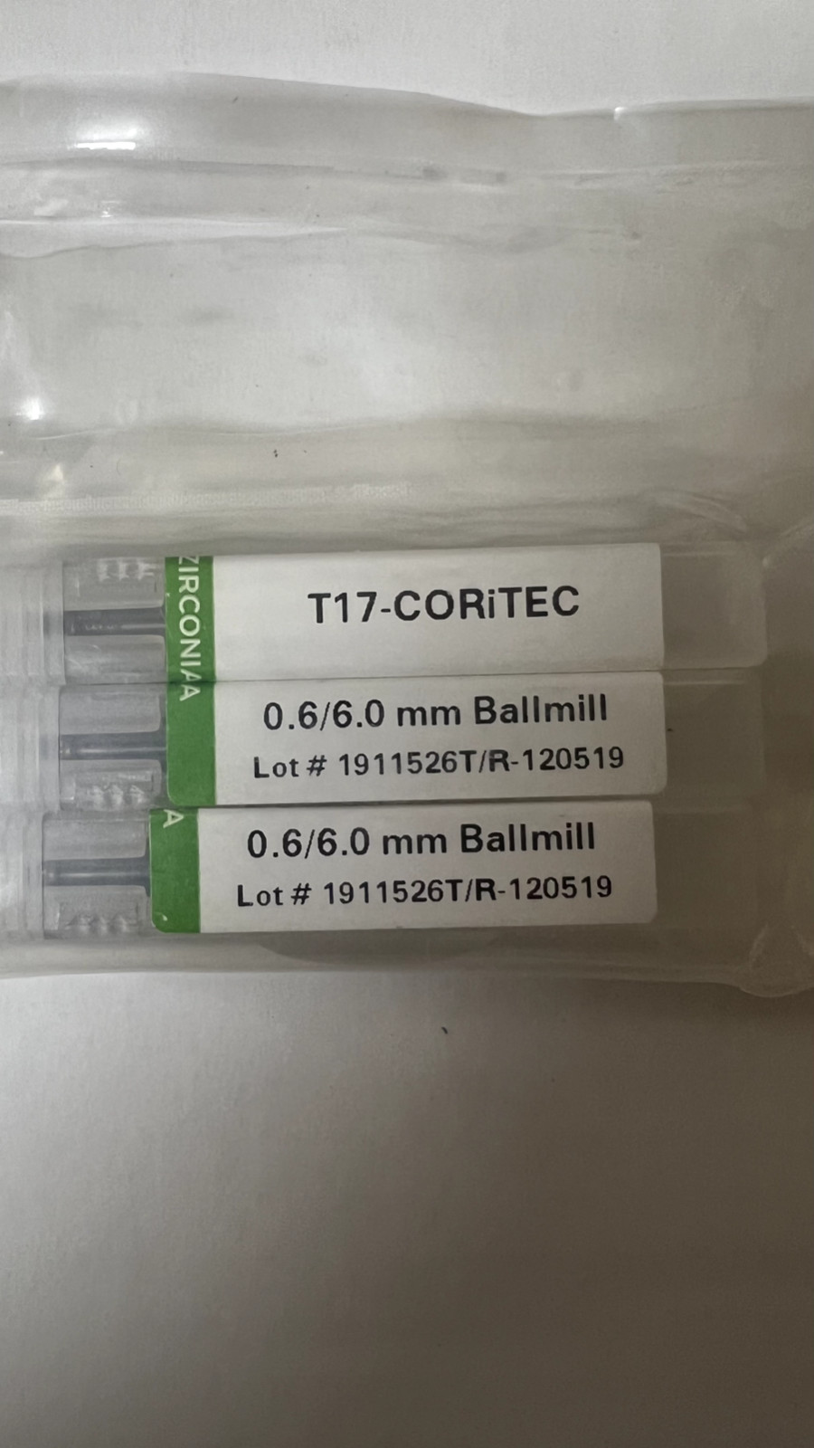 iMilling 0.6/6.0 mm Ballmill T17 Coritec (120519)