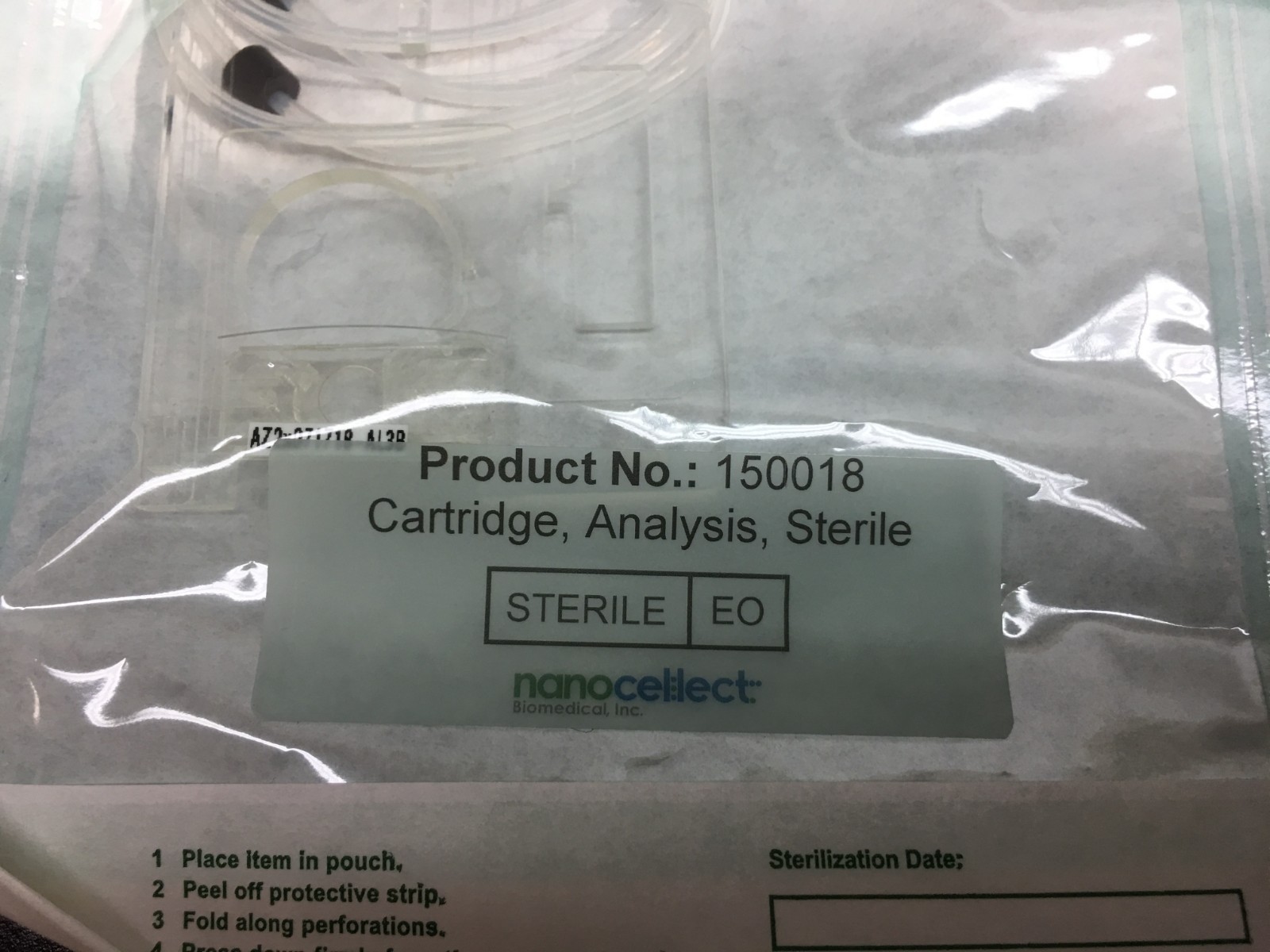 Nanocellect PN 150018 Cartridge Analysis Sterile Lot 10 PCS