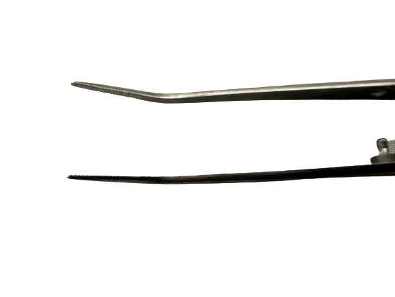Henry Schein HS 100-3313 Cotton Pliers Serrated Size 317