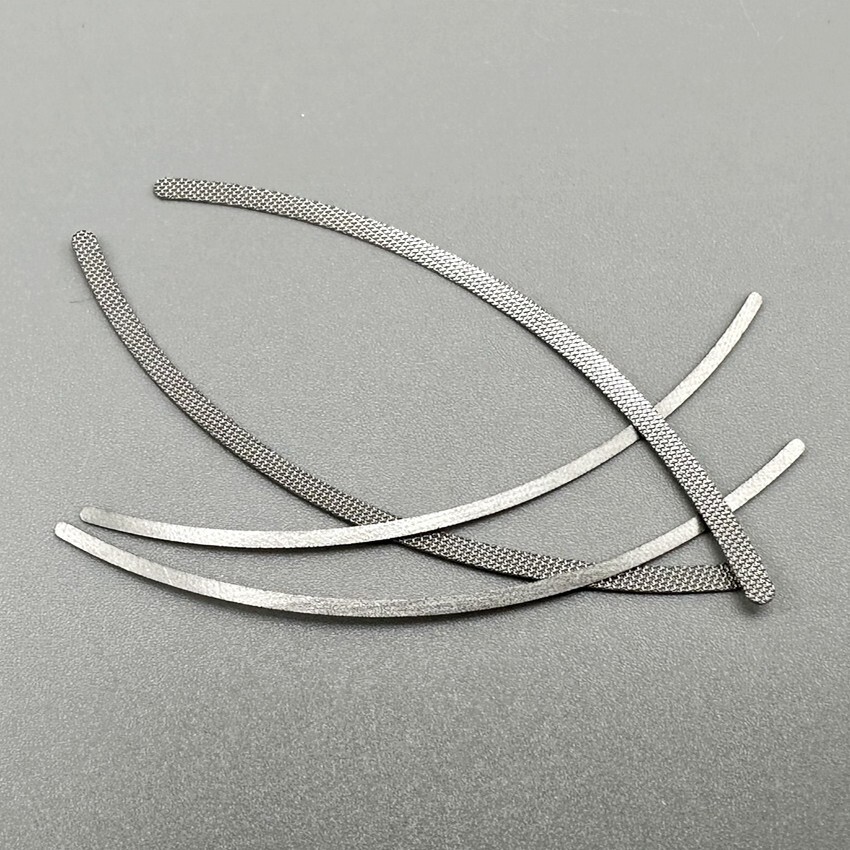 Dental Orthodontics Lingual Retainer Universal 1.2/2.0mm Mesh Base Wire Bondable