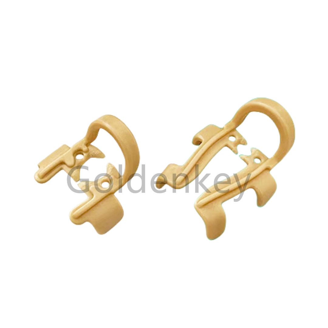 2Pcs Resin Dental Cotton Roll Holder Autoclavable Moisture Clip Premolar Molar