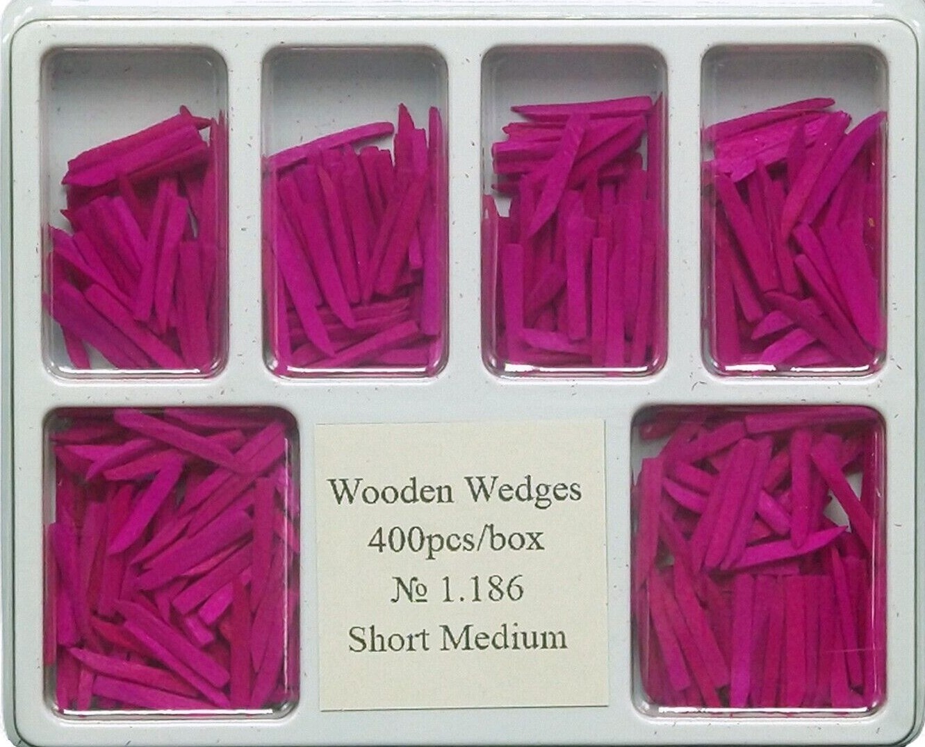Premier Sycamore type Dental Anatomical Wooden Wedges 400/Bx All sizes – Redland