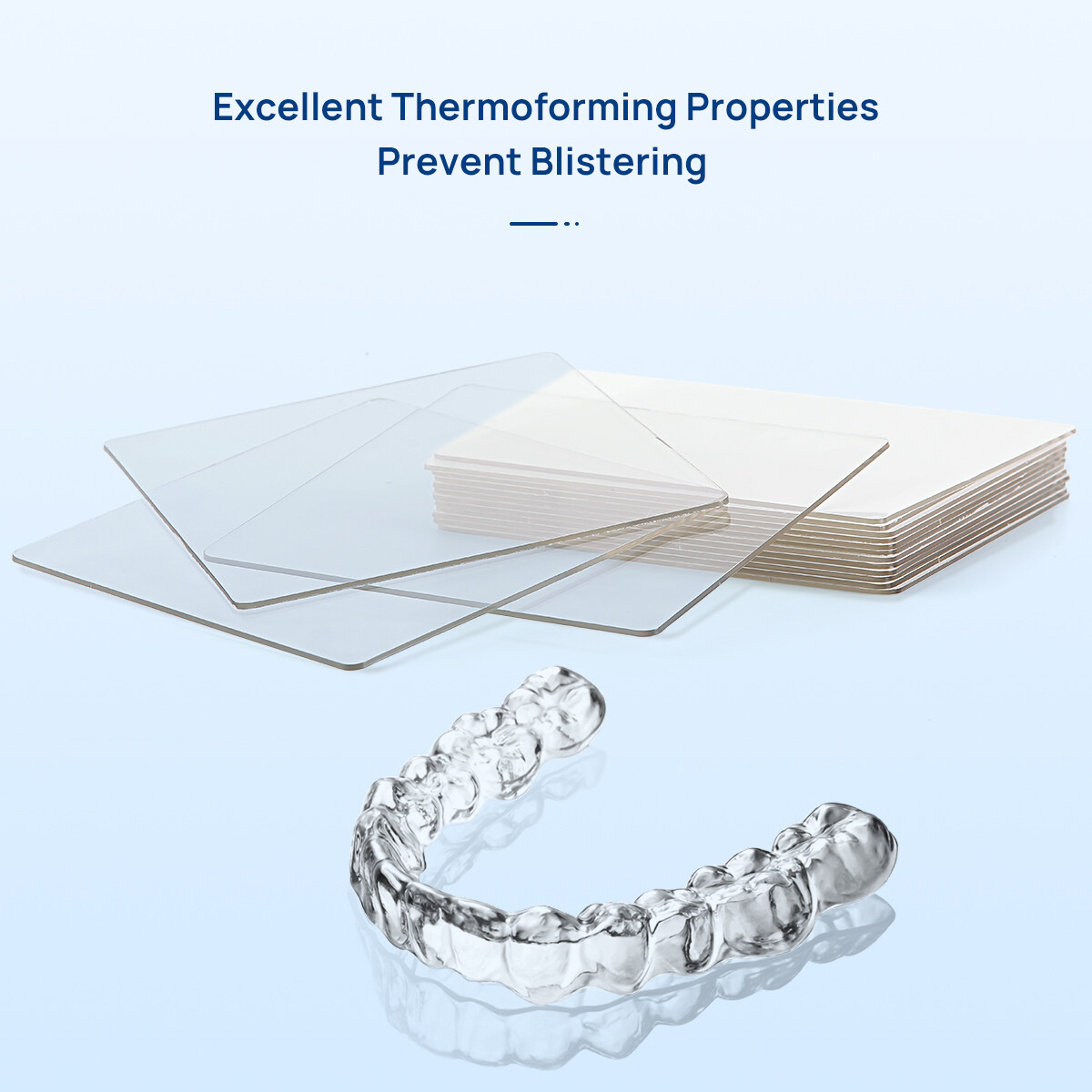 Dental Vacuum Forming Molding Machine/Plastic Ortho Thermoforming Sheet Hard