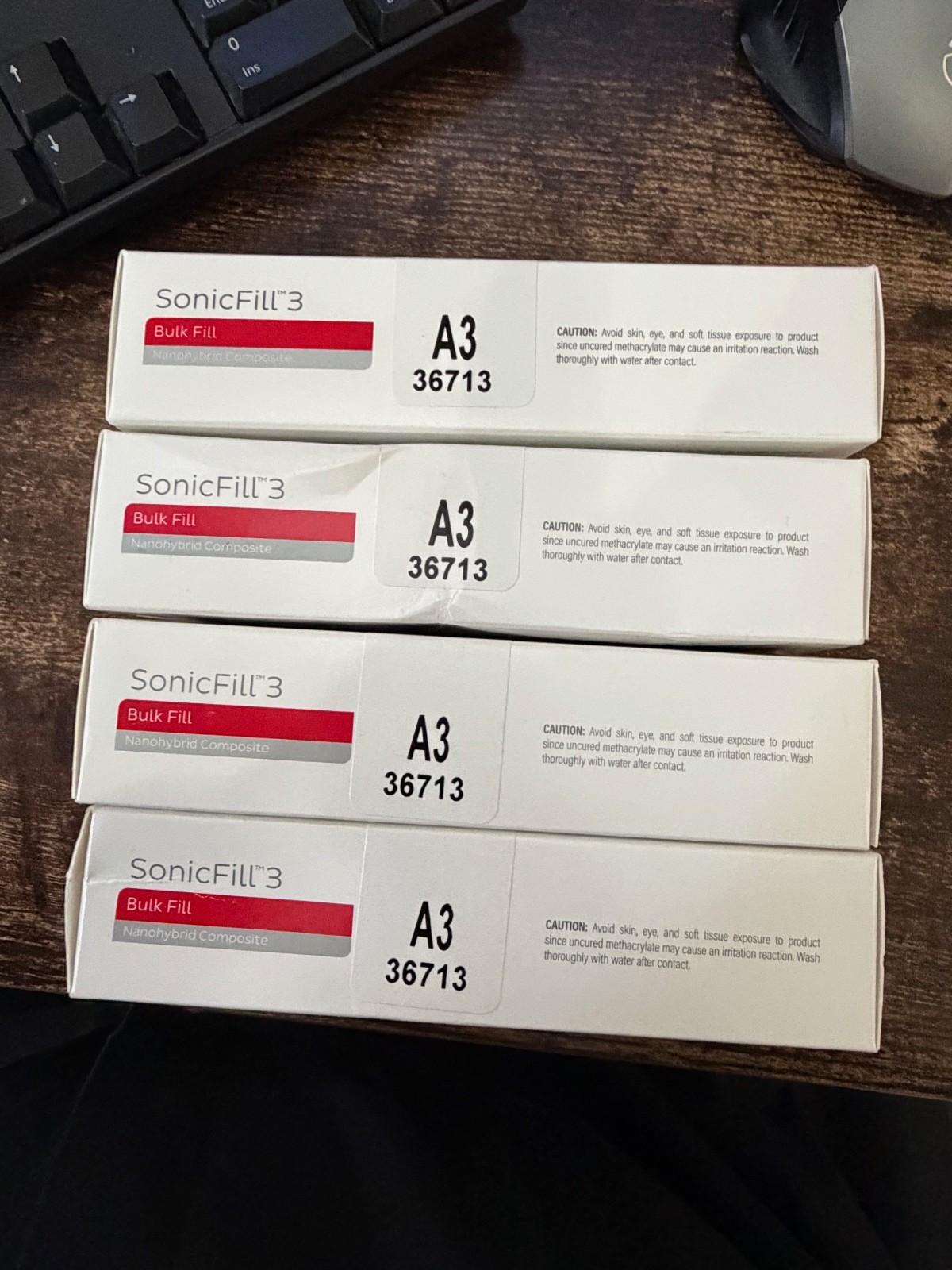 Kerr Dental 36713 SonicFill 3 Composite Unidose A3 20/Pk 0.25 Gm