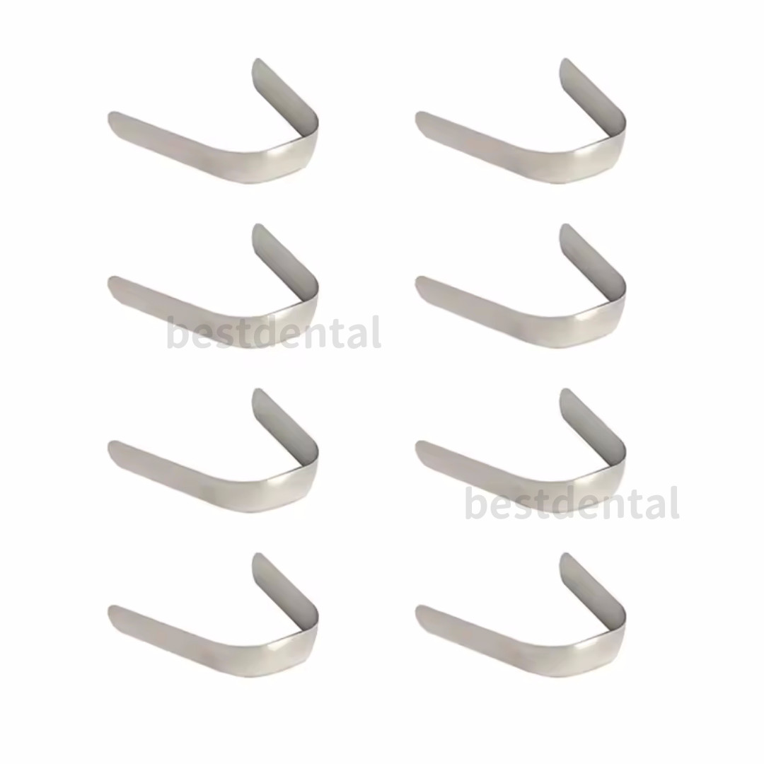 30pcs New Dental Tofflemire Contoured Matrices Stainless Steel Matrix Bands