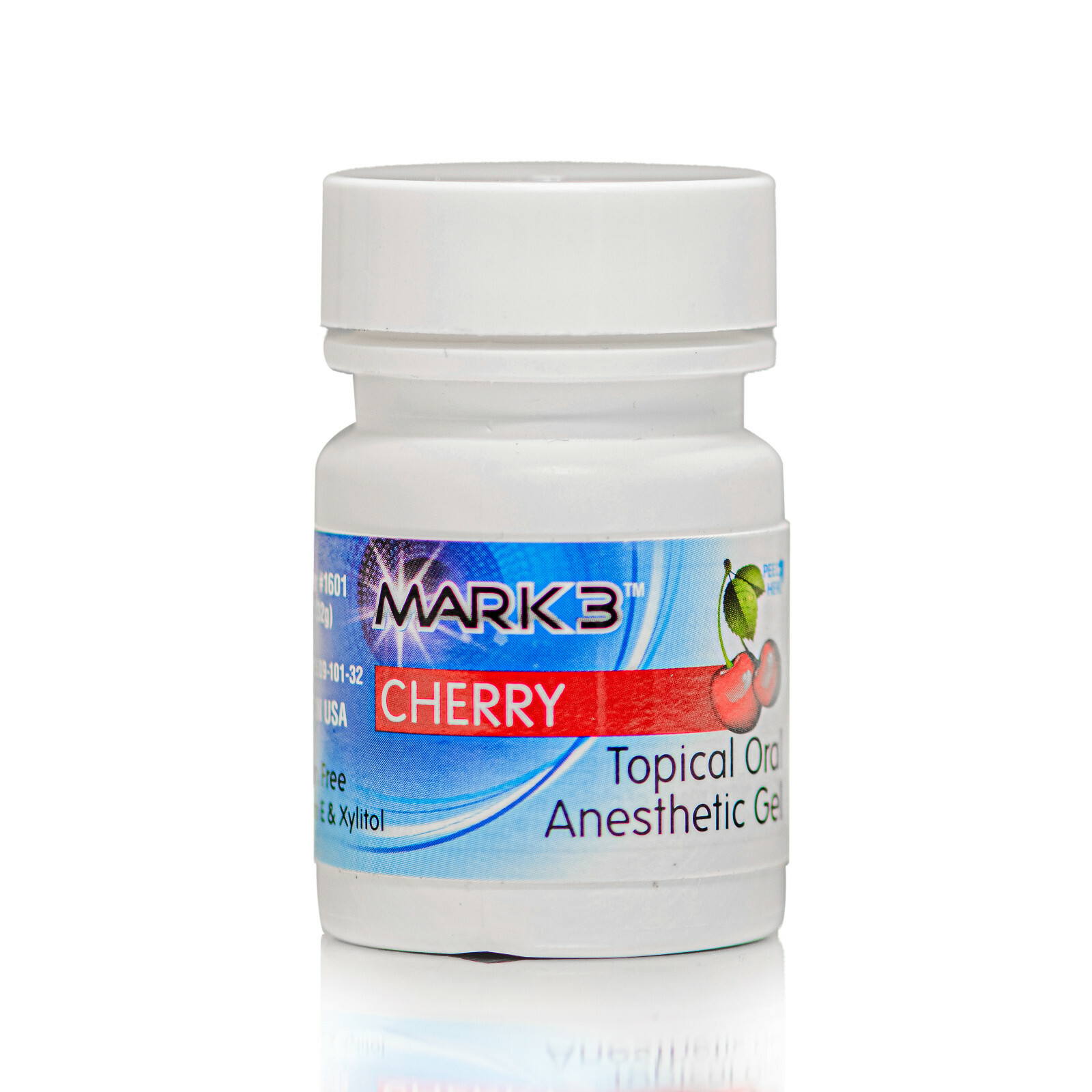 NEW Mark 3 Dental Topical Anesthetic Gel 20% Benzocaine 1oz Jar