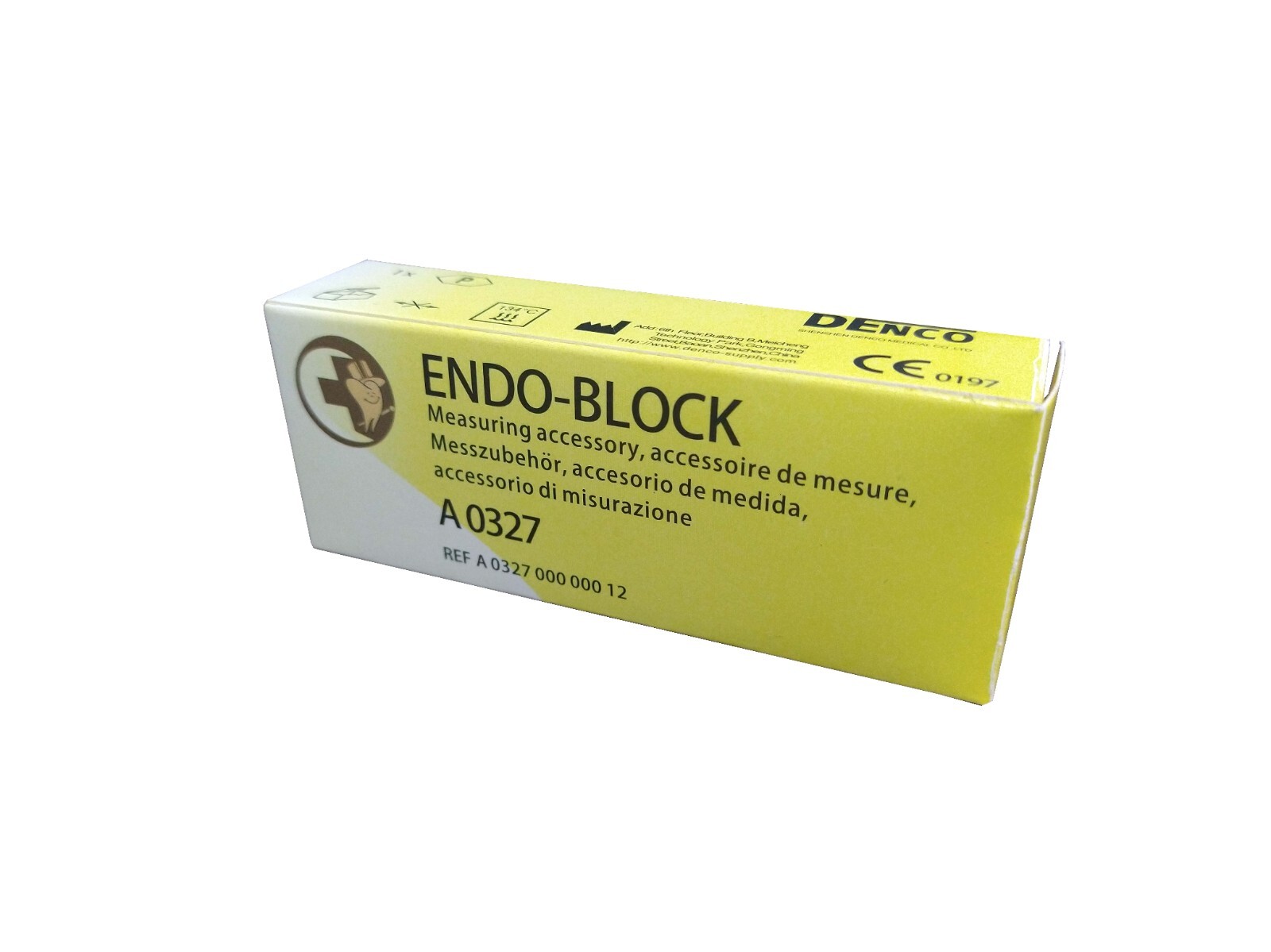 Denco Dental ENDO-BLOCK, Endo Measuring Block Measuring Accessories