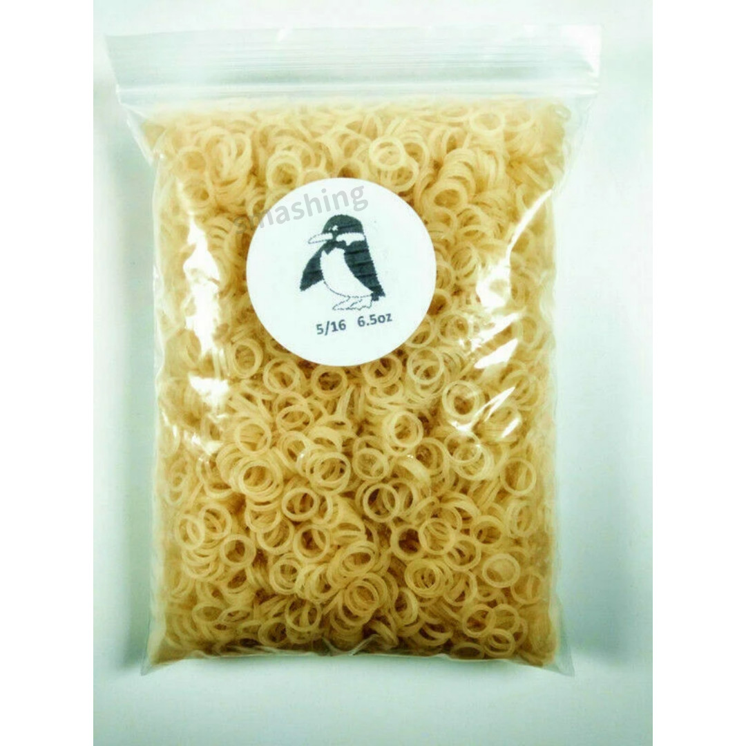 5000Pcs Dental Orthodontic Rubber Bands Elastics Ligature Ties 2.5/3.5/4.5/6.5OZ