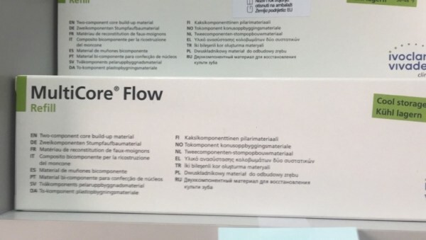 IVOCLAR VIVADENT MultiCore Flow Core Build Up Material 10g Dental (Free Ship)