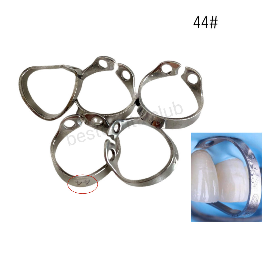 10Pcs Dental Rubber Dam Clamps #44 Brinker Clamp Anterior Retractor #B4 Bicuspid