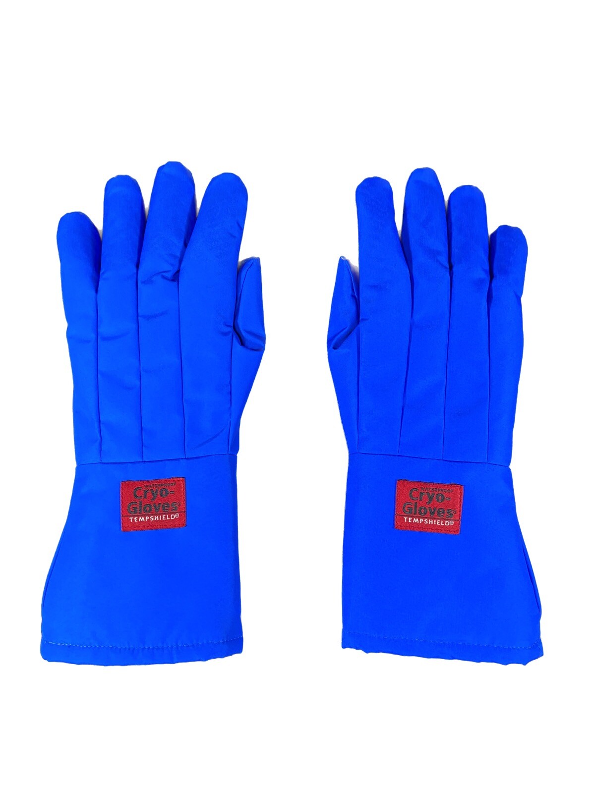 TEMPSHIELD Mid-Arm Cryo-Gloves For Dry Ice Handling Size 8 Blue MASWP