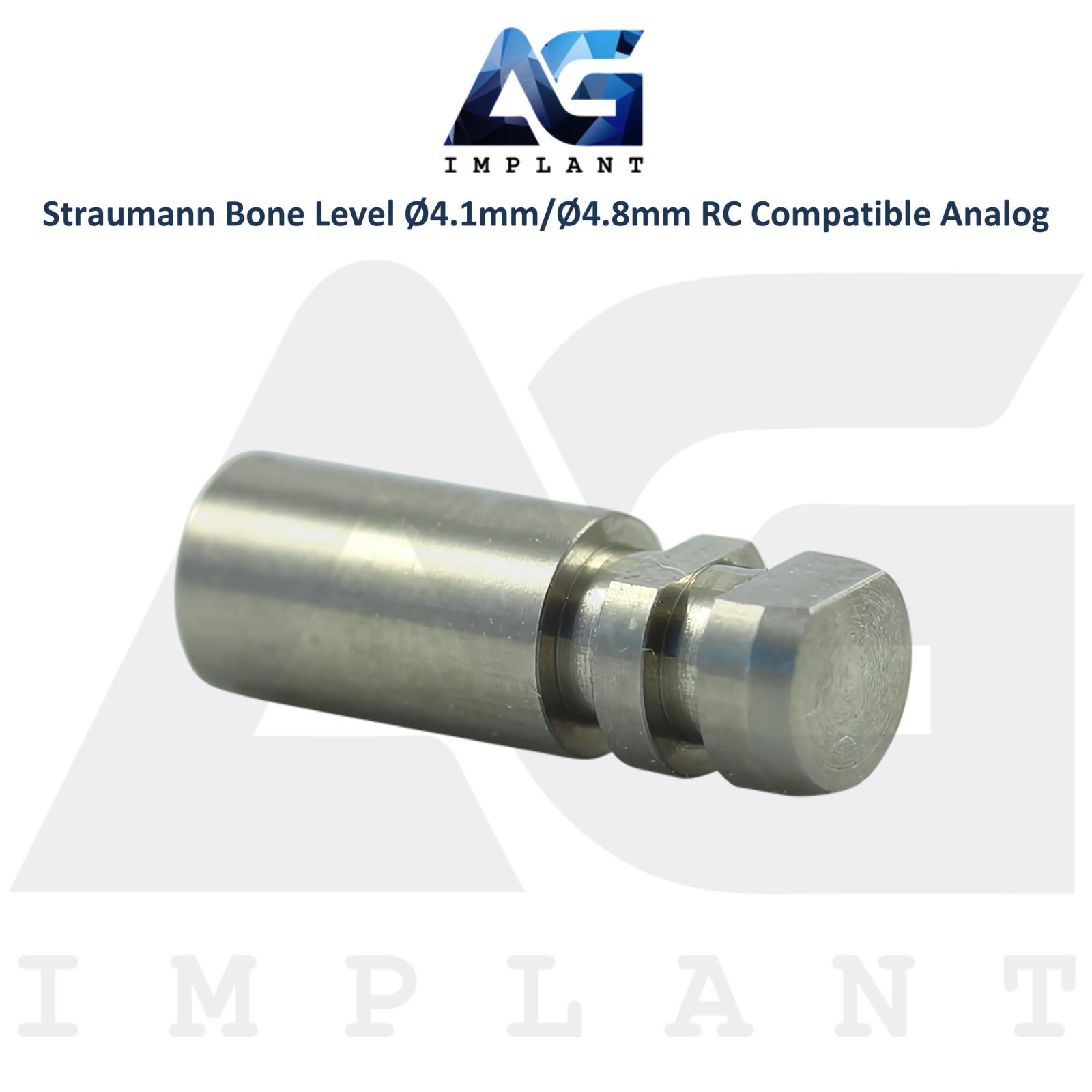5 Straumann B0ne Level Ø4.1mm/Ø4.8mm RC Compatible Fixture Analog Dental