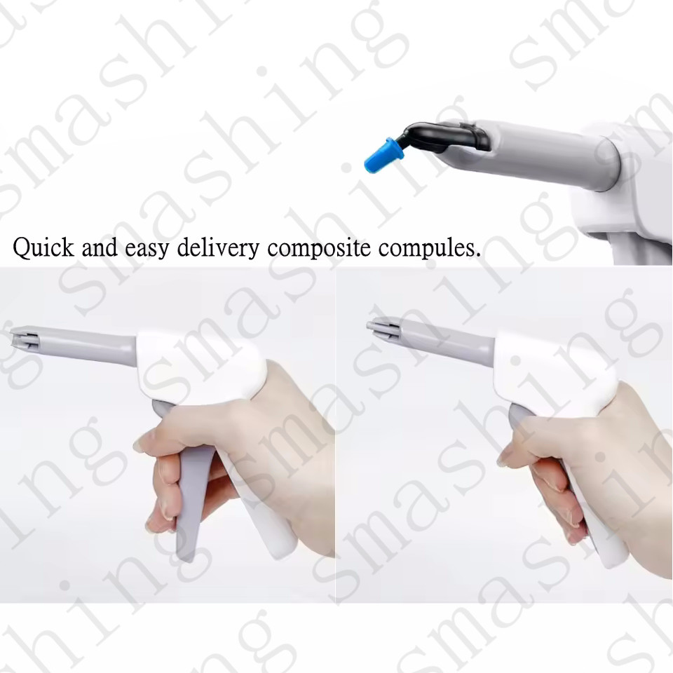 50Pcs Dental Unidose Composite Resin Capsules Hybrid Light Cure 0.3g A1/2/3/3.5