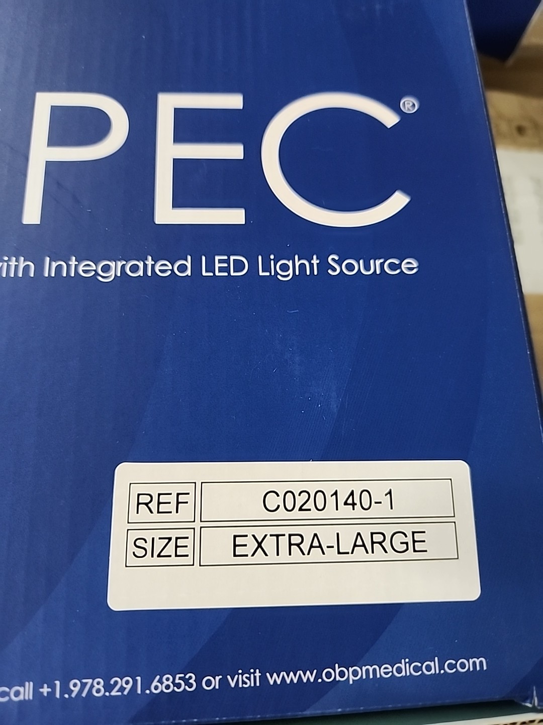 18-Packs OBP ER-SPEC Speculum With Integrated LED Light Source C020100-1 XL