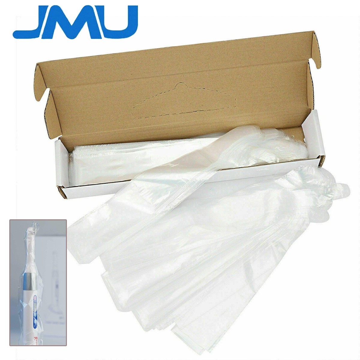 100pc/BOX Dental Curing Light Body Sleeves Disposable Protective Covers 1.5″ x 8