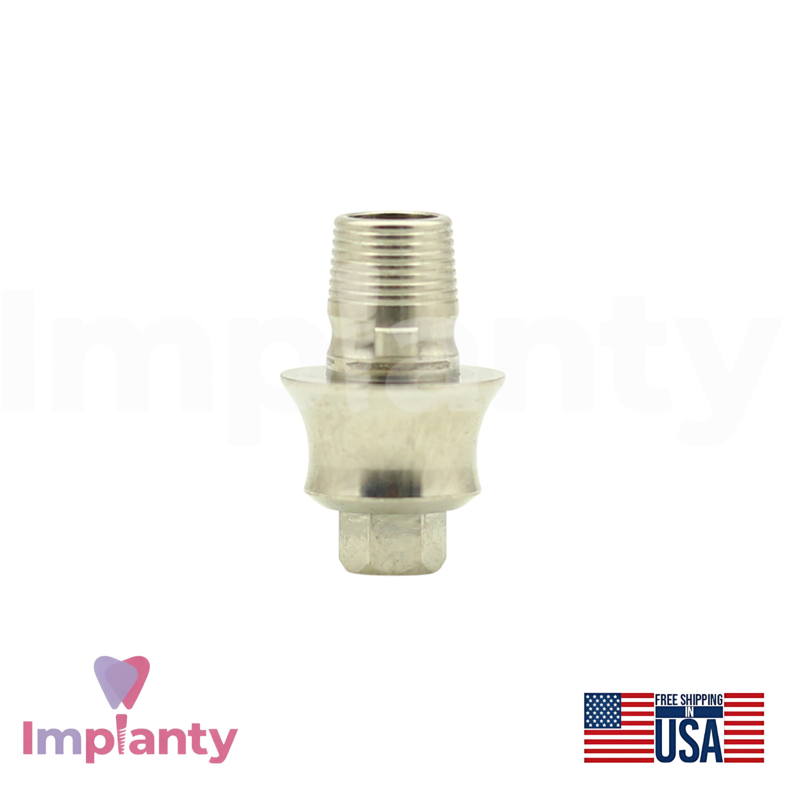 MIS® Compatible Anti-Rotation Ti-Base WP Ø5.7mm Int Hex 2.45mm Connection