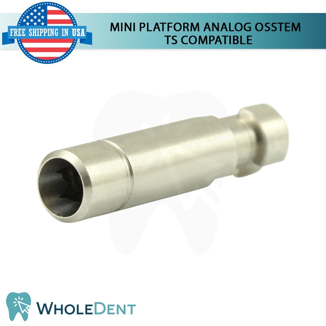 5x Mini Platform Analog Dental Lab 2.1mm Osstem® TS Hiossen® ET Compatible Hex