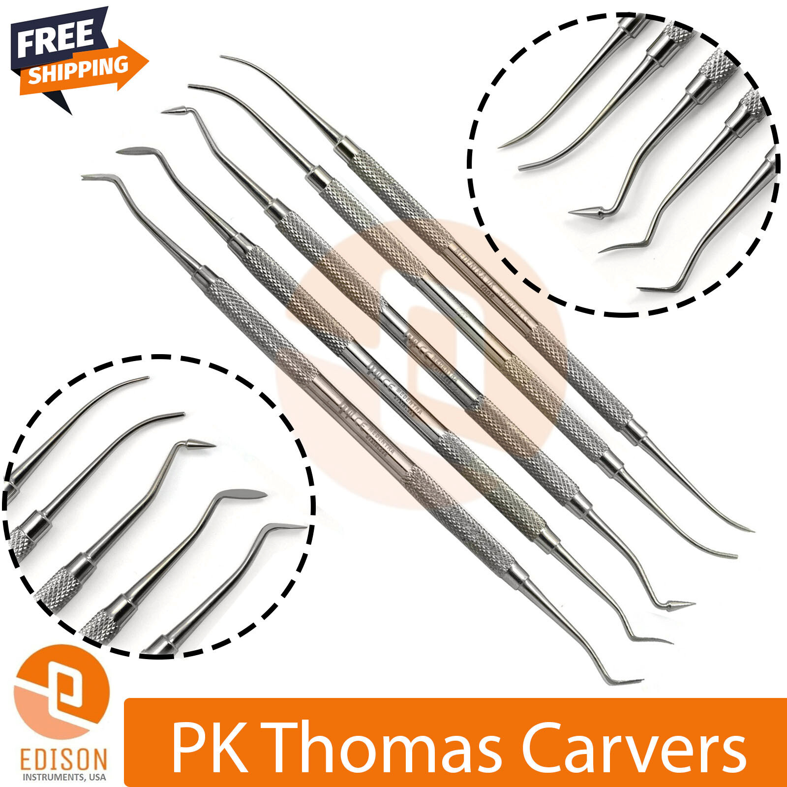 Plaster Spatulas & Fahen Knifes Wax Modelling PK Thomas Carvers Technician Tools