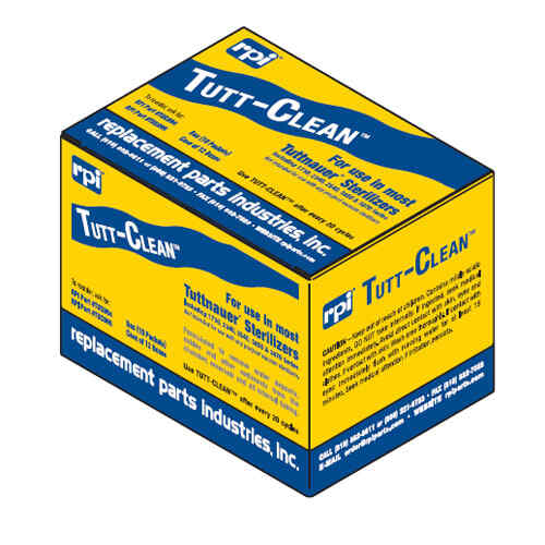 Tutt-Clean Sterilizer Cleaner, Case of 12 – 10/Box, OEM Part #CB0010