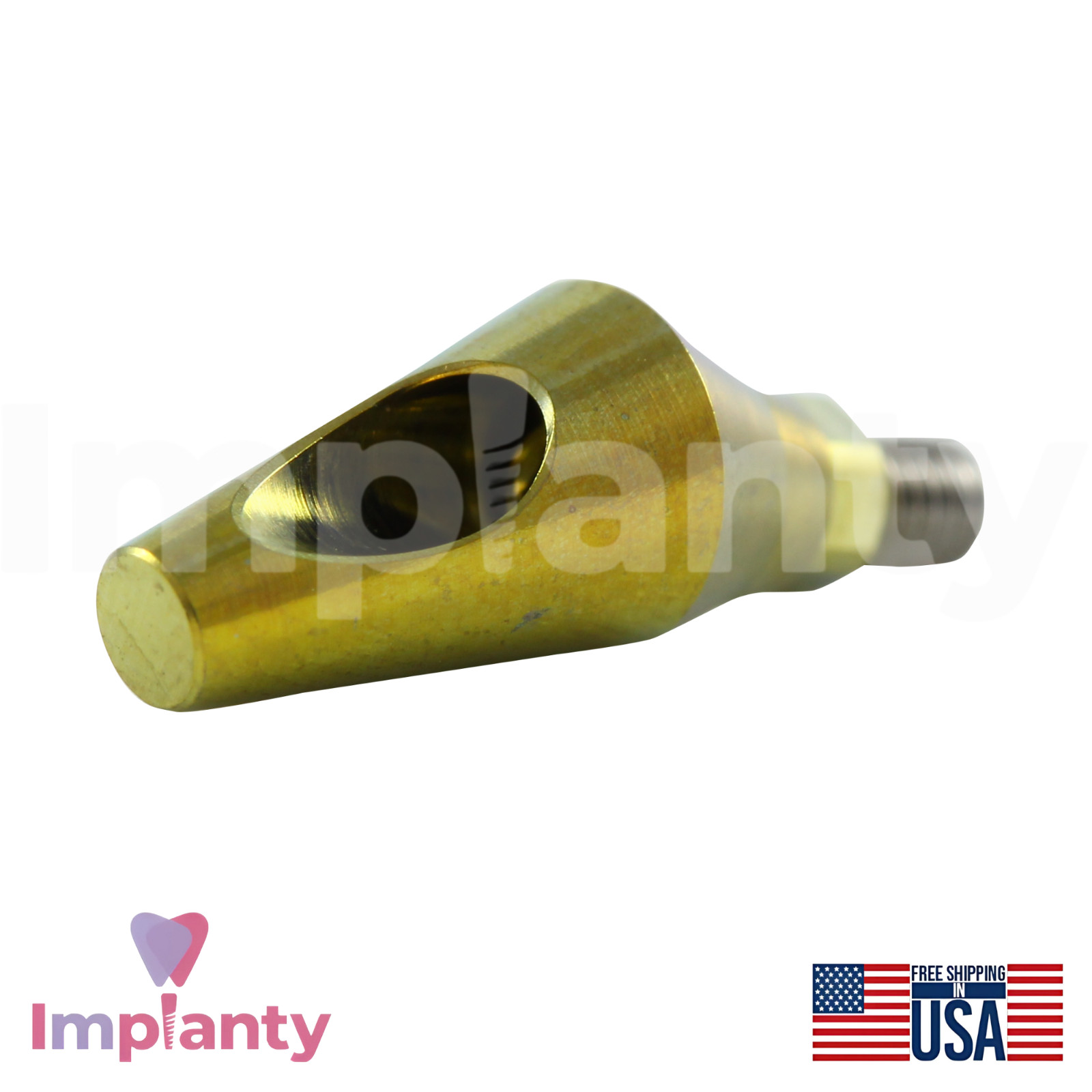 GDT Angulated Dental Prosthetic 25° Conical Hex 2.65mm Regular Platform RP