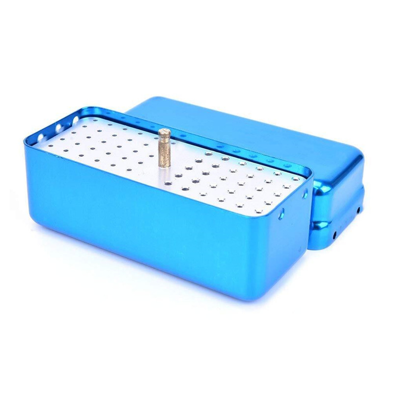 Dental 72 Holes Endo Endodontic Files Box Autoclavable Case Holder Disinfection