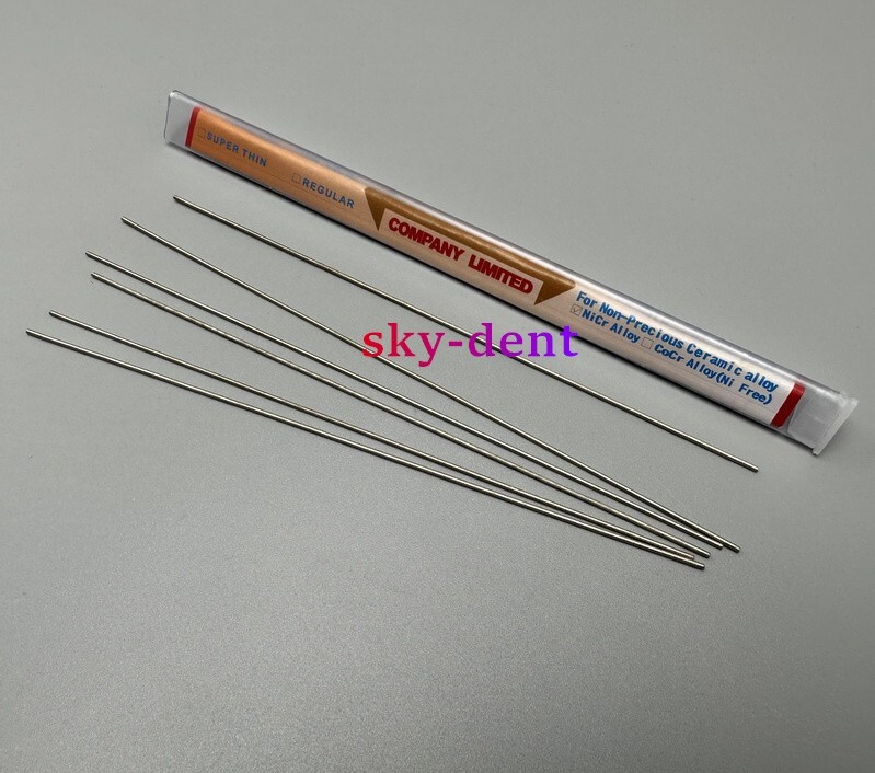 Dental High Temperature Welding Rod Nichrome for PFM Soldering Metal Wires Weld