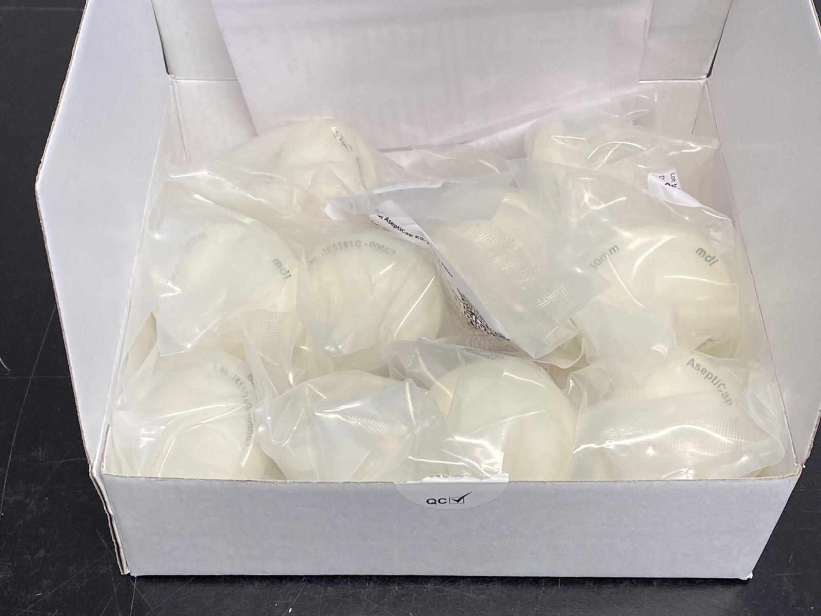 (10) Advanced Microdevices MDI AseptiCap KS-y Inline Filter 50mm VKSX1001BBXX302