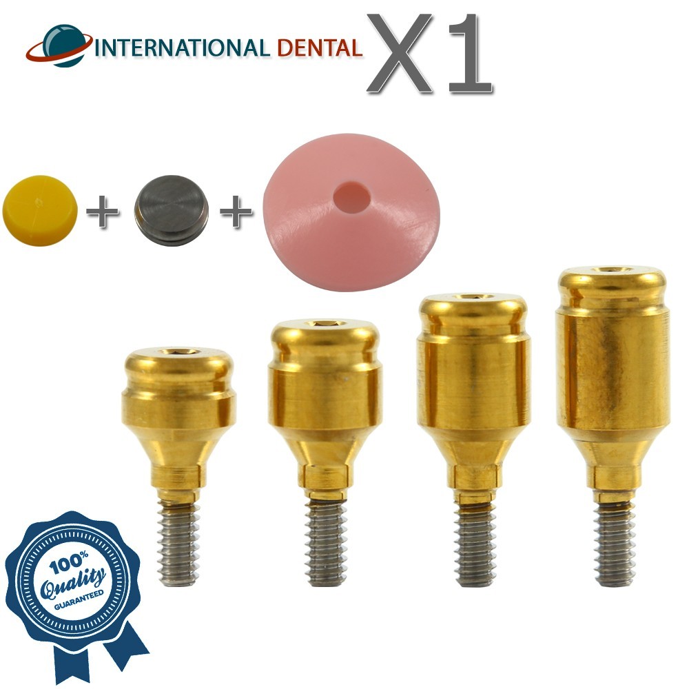 Straight Lokator Attachment Slim Platform Extra Soft Silicone Set Int Hex 2.42mm