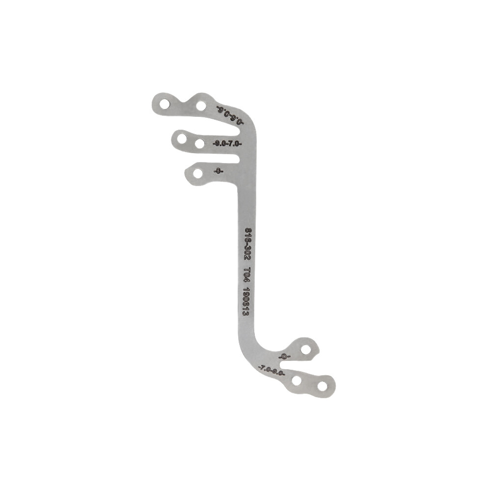 Set of 6 Dental Gauge Implant Surgical Drilling Guide Locator Parallel Depth Pin