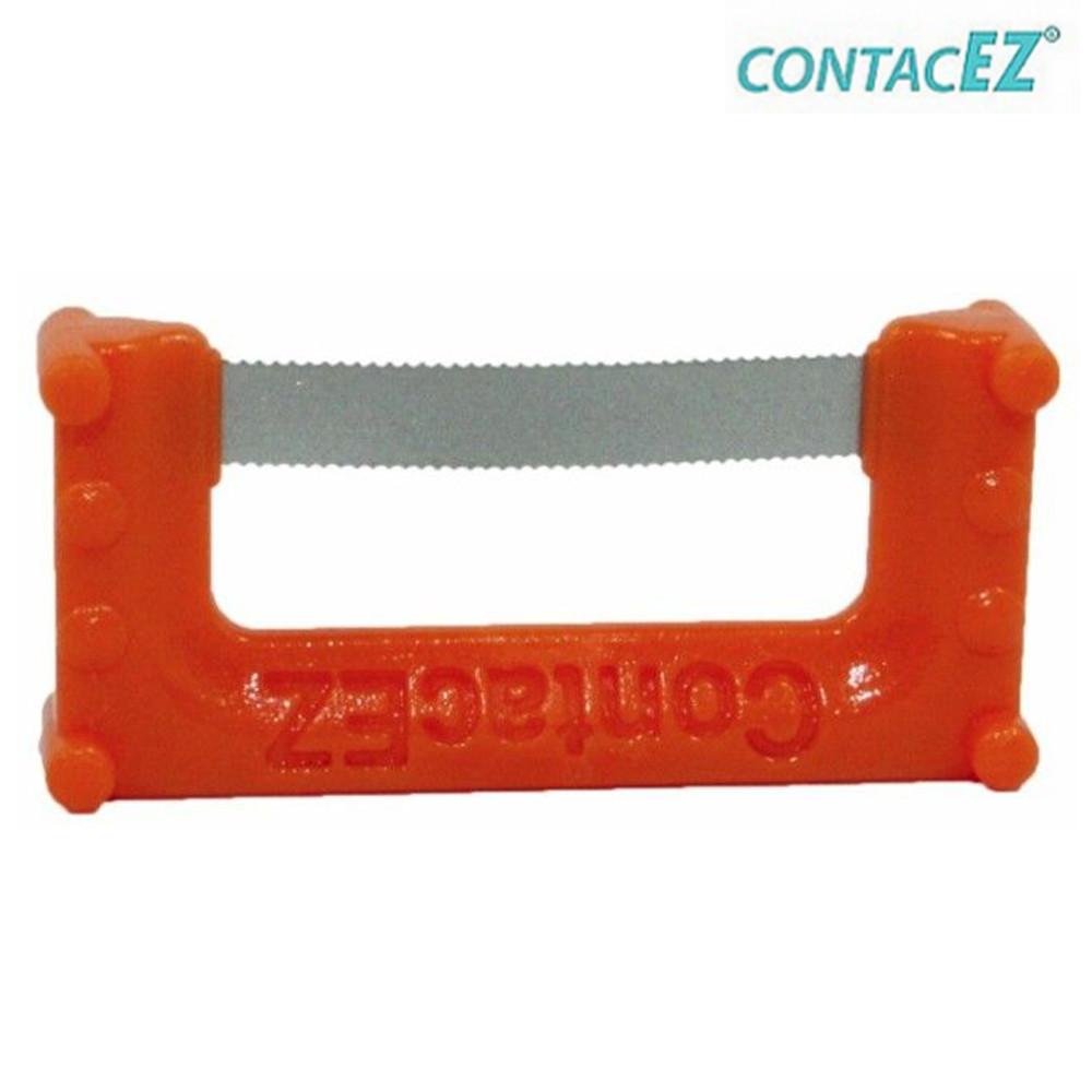 8pcs Dental ContacEZ Orange Restorative 0.07mm Set Proximal Contact Adjuster