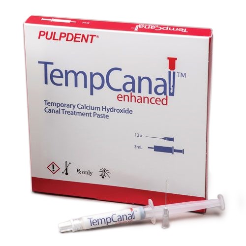 Pulpdent TEK TempCanal Enhanced Calcium Hydroxide Canal Treatment Paste Kit