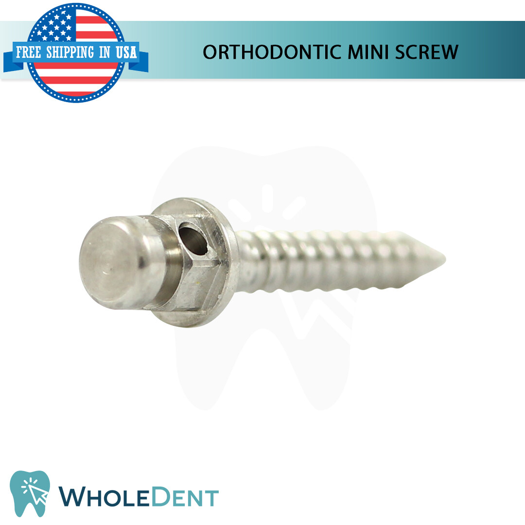 Dental Mini Screw Orthodontic Anchorage Tool Kit Morelli Treatment Driver Stem