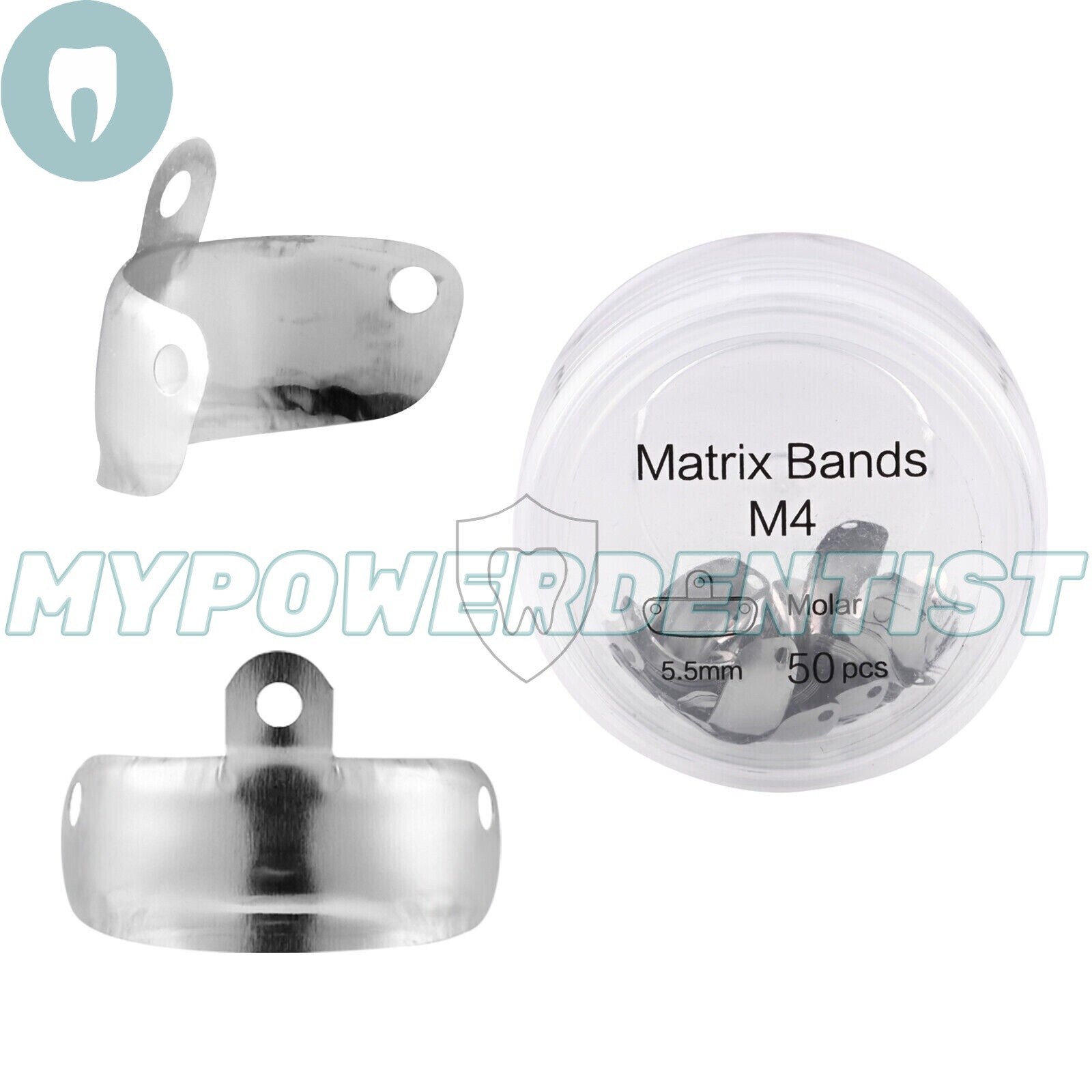 Dental Matrix Bands Ring Sectional Matrice Titanium Alloy Clamp Fit Palodent V3